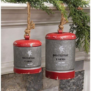 2/Set, Mistletoe Farms Bells - The Fox Decor